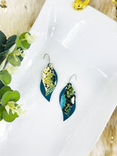 Load image into Gallery viewer, Layered Genuine Leather Earrings - E19-1143