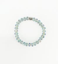 Load image into Gallery viewer, Abacus Turquoise Glass Bead Stretchy Bracelet