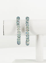 Load image into Gallery viewer, Abacus Turquoise Glass Bead Stretchy Bracelet