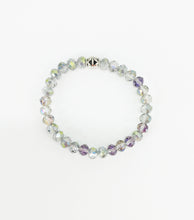 Load image into Gallery viewer, Multi-Color AB Glass Bead Stretchy Bracelet