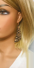 Load image into Gallery viewer, Mystic Python Leather Earrings - E19-1214