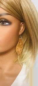 Ostrich Leather Earrings - E19-1241