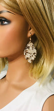 Load image into Gallery viewer, Driftwood Bark Leather Earrings - E19-1288