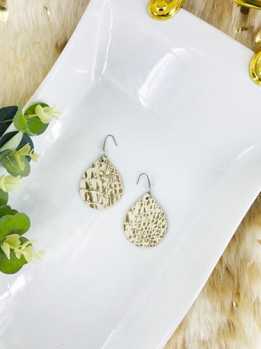Genuine Leather Earrings - E19-1302