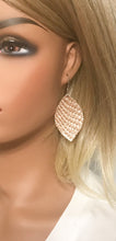 Load image into Gallery viewer, Amazon Cobra Leather Earrings - E19-1305