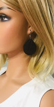 Load image into Gallery viewer, Maroon Elephant Leather Earrings - E19-1343