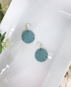 Genuine Leather Earrings - E19-1375