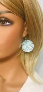 Genuine Leather Earrings - E19-1375