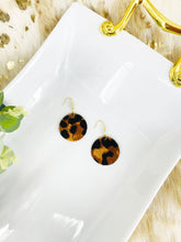Load image into Gallery viewer, Hair on Leather Earrings - E19-1445