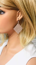 Load image into Gallery viewer, Triangle Firm Italian Leather Earrings - E19-1506