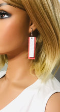 Load image into Gallery viewer, Layered Genuine Leather Earrings - E19-1509