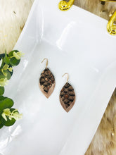 Load image into Gallery viewer, Layered Genuine Leather Earrings - E19-1514