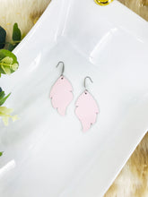 Load image into Gallery viewer, Baby Pink Genuine Leather Earrings - E19-1517