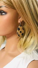 Load image into Gallery viewer, Hair On Leopard Leather Earrings - E19-1558