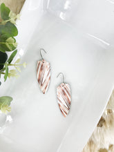 Load image into Gallery viewer, Marbled Pattern Leather Earrings - E19-1584