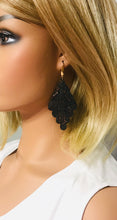 Load image into Gallery viewer, Dust Sunset Metallic Leather Earrings - E19-1599
