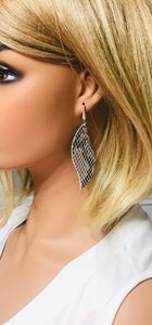 Genuine Leather Earrings - E19-1610