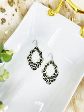 Load image into Gallery viewer, Cheetah Print Leather Earrings - E19-1629
