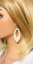 Load image into Gallery viewer, Desert Sand Braided Fishtail Leather Earrings - E19-1658