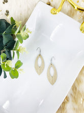 Load image into Gallery viewer, Desert Sand Braided Fishtail Leather Earrings - E19-1658