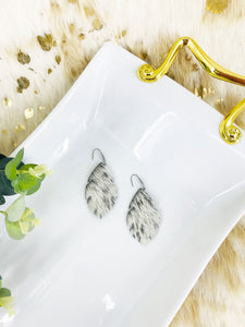Hair On Leather Earrings - E19-1723