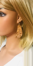 Load image into Gallery viewer, Rustic Pecan Genuine Leather Earrings - E19-1767