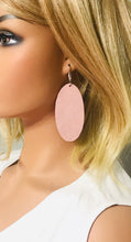 Load image into Gallery viewer, Dazzle Pink Genuine Leather Earrings - E19-1800