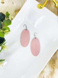 Dazzle Pink Genuine Leather Earrings - E19-1800