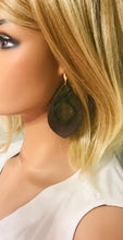 Load image into Gallery viewer, Layered Genuine Leather Earrings - E19-1823
