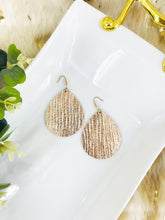 Load image into Gallery viewer, Rose Gold Genuine Leather Earrings - E19-1842