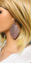 Load image into Gallery viewer, Holographic Leopard Leather Earrings - E19-1863