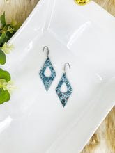 Load image into Gallery viewer, Turquoise Genuine Leather Earrings - E19-1878