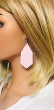 Load image into Gallery viewer, Baby Pink Genuine Leather Earrings - E19-1879
