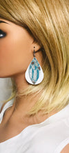 Load image into Gallery viewer, Layered Genuine Leather Earrings - E19-1880