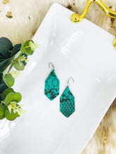 Load image into Gallery viewer, Snake Skin Leather Earrings - E19-1881