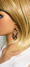 Load image into Gallery viewer, Baby Cheetah Genuine Cork Leather Earrings - E19-1896