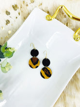 Load image into Gallery viewer, Hair On Leopard Leather Earrings - E19-1930