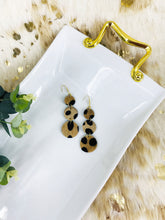 Load image into Gallery viewer, Hair On Cheetah Leather Earrings - E19-1968