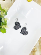 Load image into Gallery viewer, Heart Shaped Genuine Leather Earrings - E19-1978