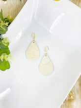 Load image into Gallery viewer, Ivory Genuine Leather Earrings - E19-2050