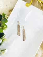 Load image into Gallery viewer, Rose Gold Leather Earrings - E19-2115
