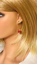 Load image into Gallery viewer, Rhinestone Hoop Earrings - E19-2122