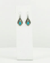 Load image into Gallery viewer, Turquoise Dangle Earrings - E19-2292