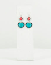 Load image into Gallery viewer, Turquoise Dangle Earrings - E19-2293
