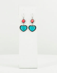 Turquoise Dangle Earrings - E19-2293