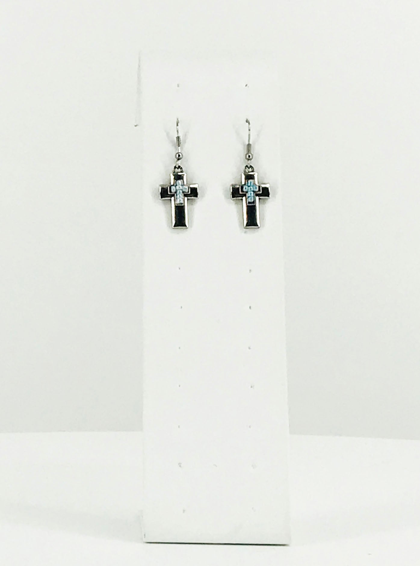 Cross Dangle Earrings - E19-2298