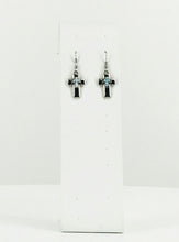 Load image into Gallery viewer, Cross Dangle Earrings - E19-2298