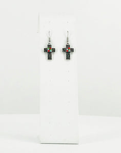 Cross Dangle Earrings - E19-2299