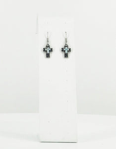 Cross Dangle Earrings - E19-2300