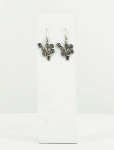 Metal Dangle Earrings - E19-2325